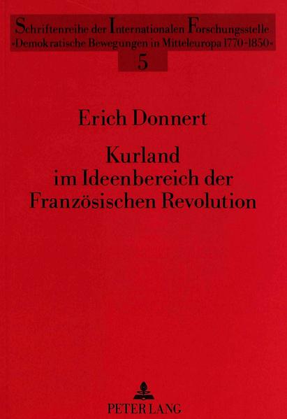 Kurland im Ideenbereich der Französischen Revolution