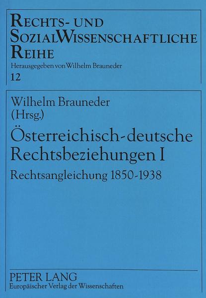 Österreichisch-deutsche Rechtsbeziehungen I