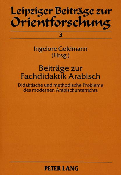 Beiträge zur Fachdidaktik Arabisch