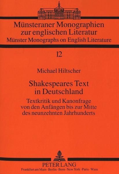 Shakespeares Text in Deutschland