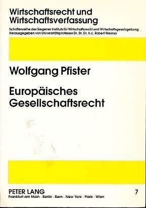 Europäisches Gesellschaftsrecht