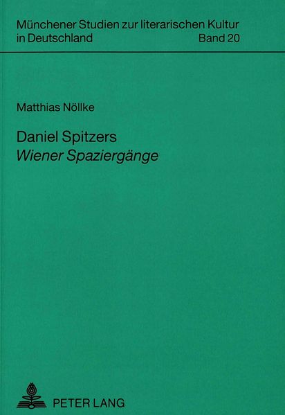 Daniel Spitzers «Wiener Spaziergänge»
