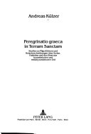 Peregrinatio graeca in Terram Sanctam