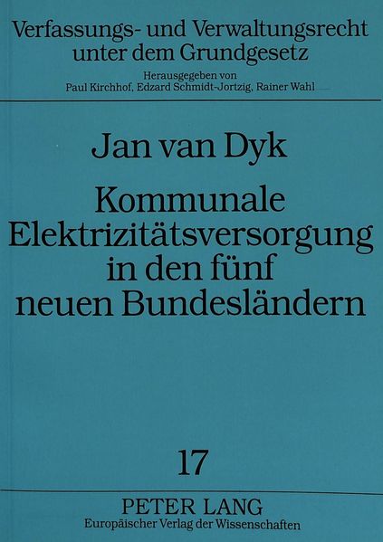 Kommunale Elektrizitätsversorgung in den fünf neuen Bundesländern