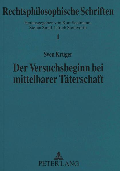 Der Versuchsbeginn bei mittelbarer Täterschaft