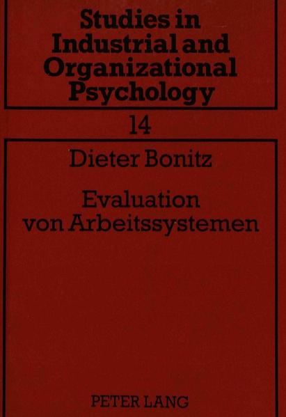 Evaluation von Arbeitssystemen