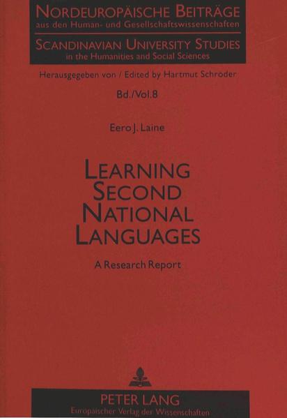 Learning Second National Languages