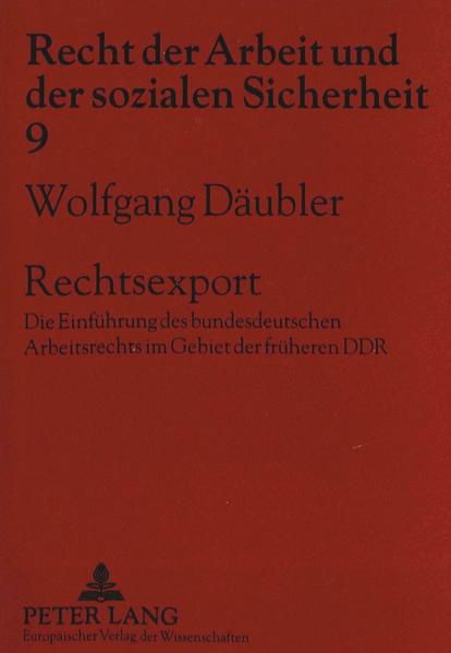 Rechtsexport