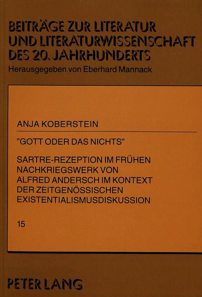 «Gott oder das Nichts»