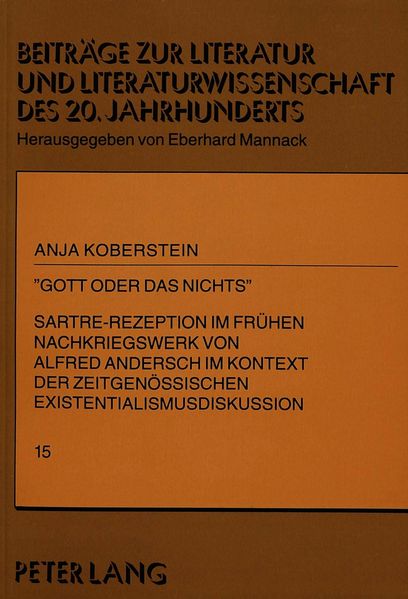 «Gott oder das Nichts»