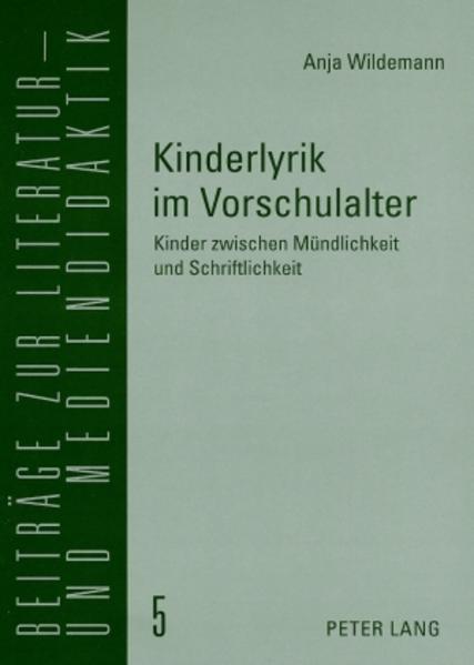 Kinderlyrik im Vorschulalter