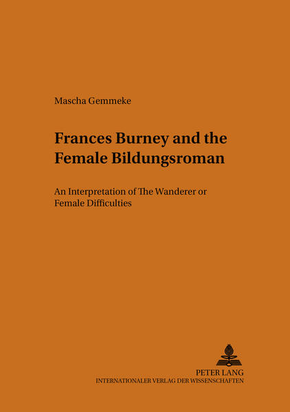 Frances Burney and the Female «Bildungsroman»