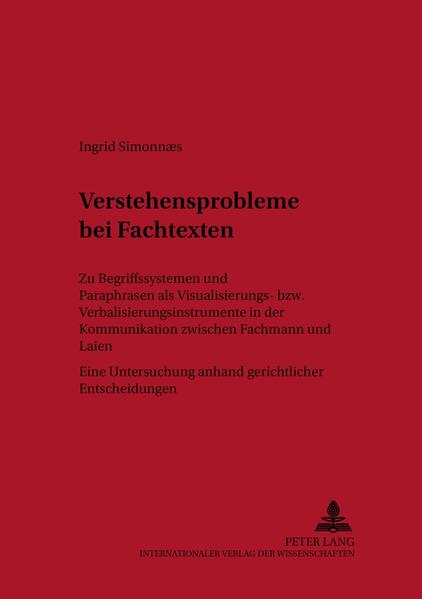 Verstehensprobleme bei Fachtexten