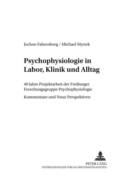 Psychophysiologie in Labor, Klinik und Alltag