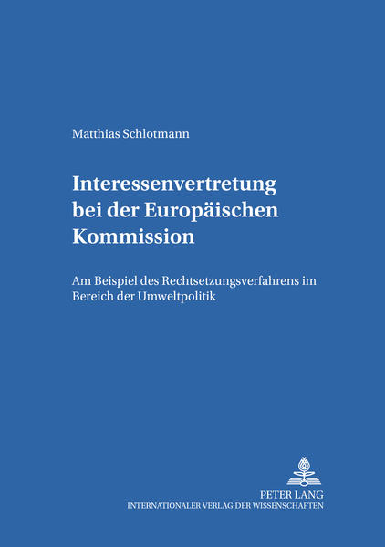 Interessenvertretung bei der Europäischen Kommission