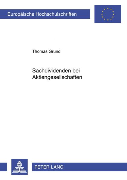 Sachdividenden bei Aktiengesellschaften