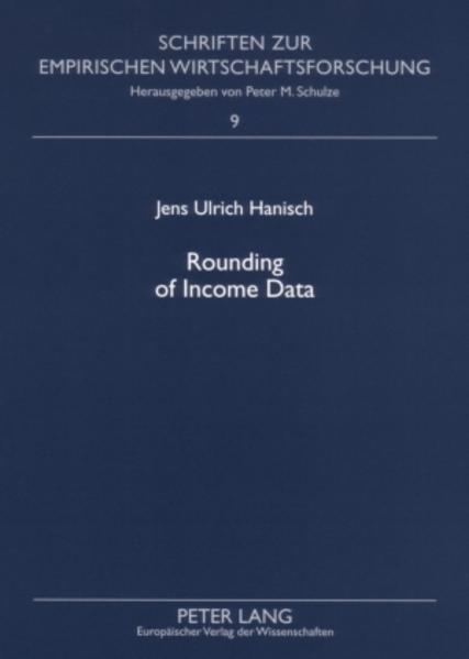 Rounding of Income Data
