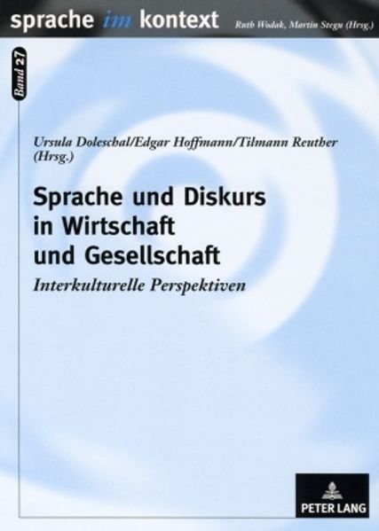 Sprache und Diskurs in Wirtschaft und Gesellschaft
