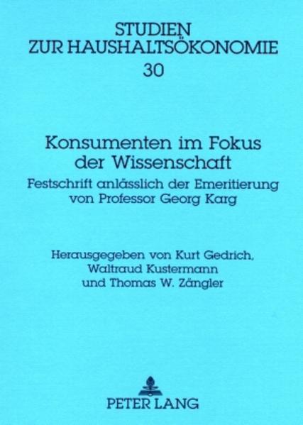 Konsumenten im Fokus der Wissenschaft