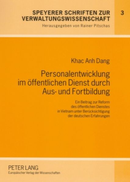 Personalentwicklung im öffentlichen Dienst durch Aus- und Fortbildung