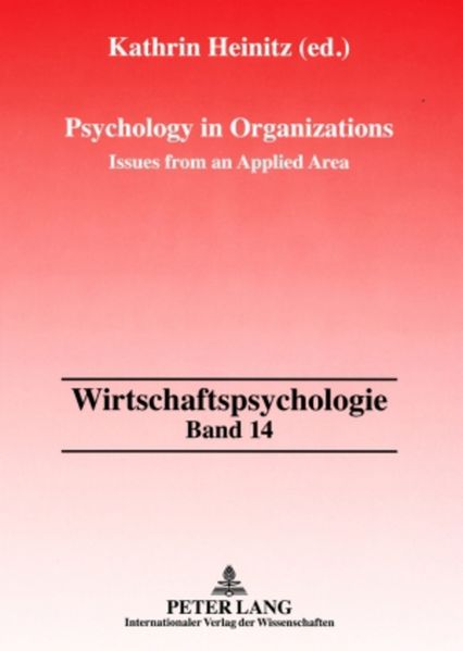 Psychology in Organizations
