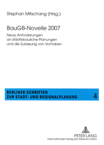BauGB-Novelle 2007