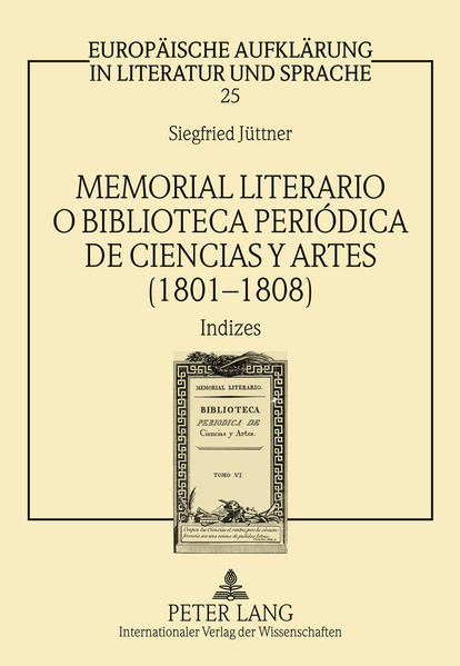 Memorial literario o Biblioteca periódica de ciencias y artes (1801-1808)
