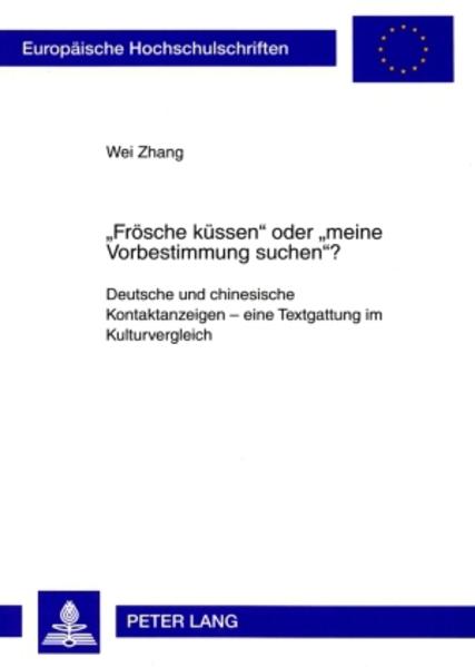 «Frösche küssen» oder «meine Vorbestimmung suchen»?