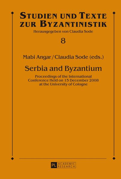 Serbia and Byzantium