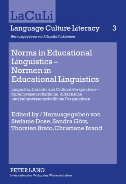 Norms in Educational Linguistics – Normen in Educational Linguistics