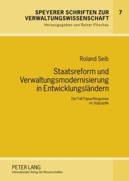 Staatsreform und Verwaltungsmodernisierung in Entwicklungsländern