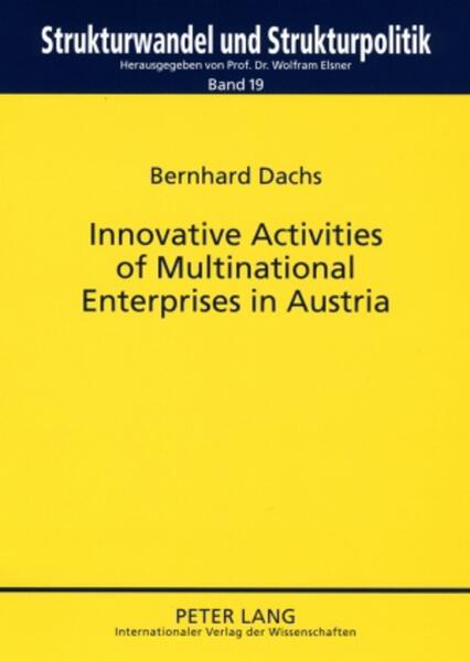 Innovative Activities of Multinational Enterprises in Austria