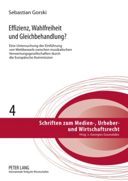 Effizienz, Wahlfreiheit und Gleichbehandlung?