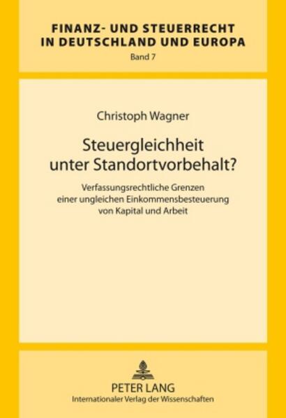 Steuergleichheit unter Standortvorbehalt?
