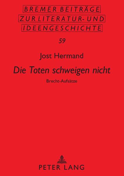 «Die Toten schweigen nicht»