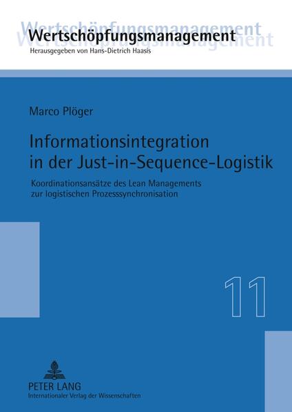 Informationsintegration in der Just-in-Sequence-Logistik