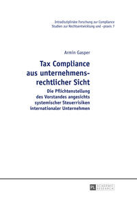 Tax Compliance aus unternehmensrechtlicher Sicht