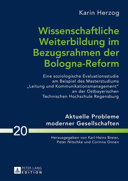 Wissenschaftliche Weiterbildung im Bezugsrahmen der Bologna-Reform