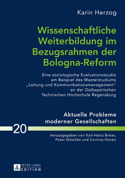 Wissenschaftliche Weiterbildung im Bezugsrahmen der Bologna-Reform