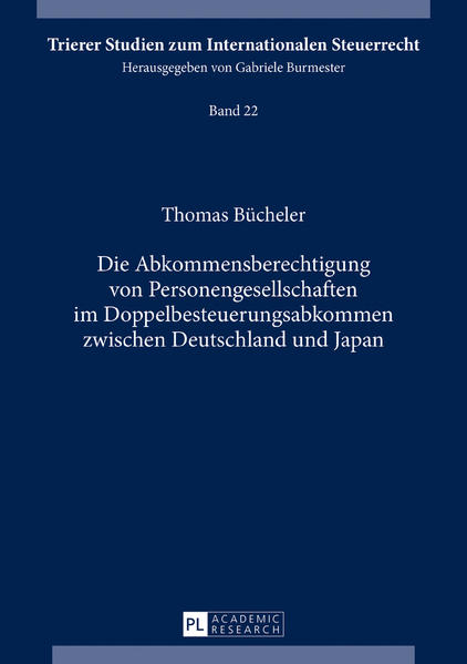 Die Abkommensberechtigung von Personengesellschaften im Doppelbesteuerungsabkommen zwischen Deutschland und Japan