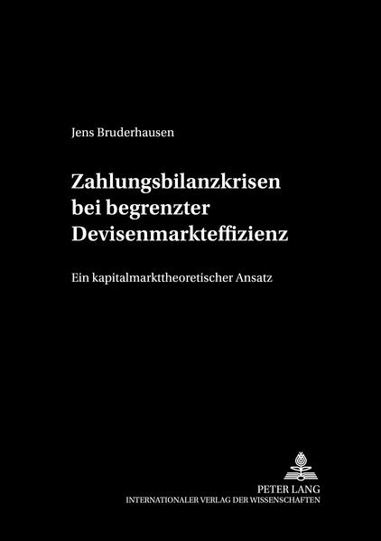 Zahlungsbilanzkrisen bei begrenzter Devisenmarkteffizienz