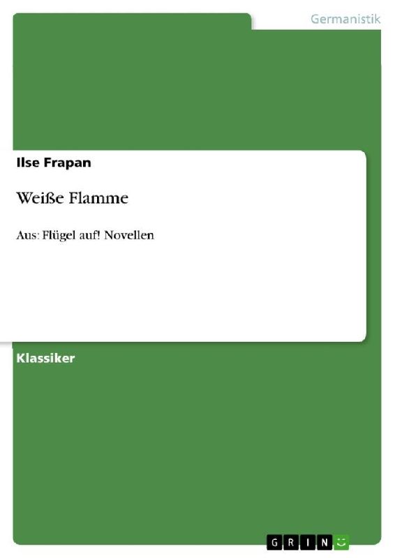Weiße Flamme