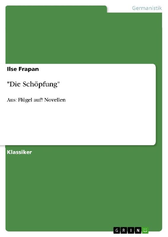 "Die Schöpfung"