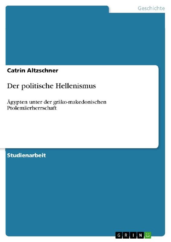 Der politische Hellenismus