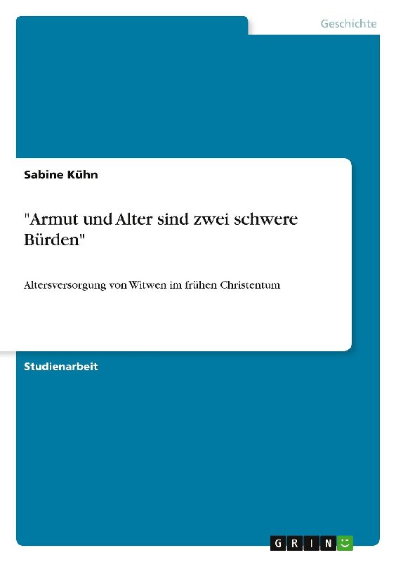 "Armut und Alter sind zwei schwere Bürden"