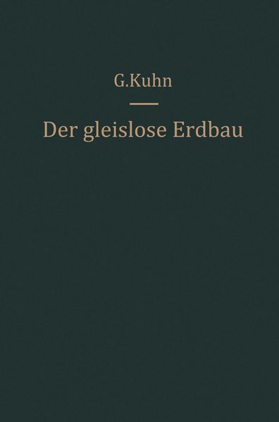 Der gleislose Erdbau