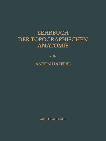 Lehrbuch der topographischen Anatomie