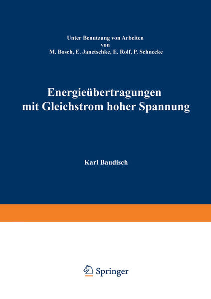 Energieübertragung mit Gleichstrom hoher Spannung