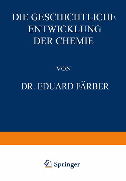 Die Geschichtliche Entwicklung der Chemie
