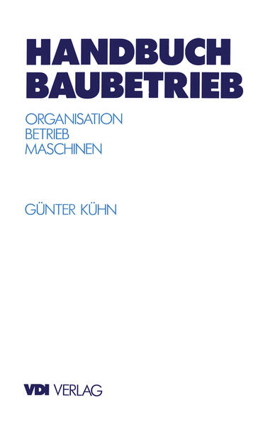 Handbuch Baubetrieb